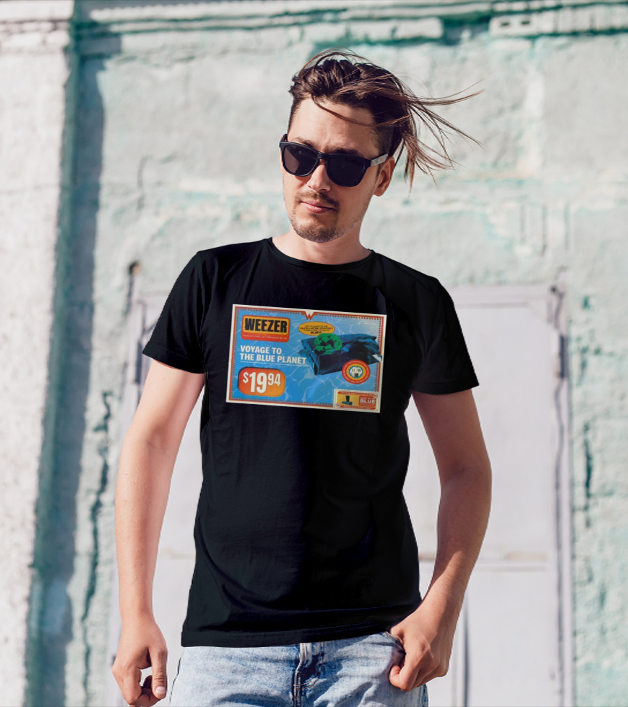 Weezer Voyage To The Blue Planet October 5 2024 Rogers Arena Vancouver BC T-Shirt