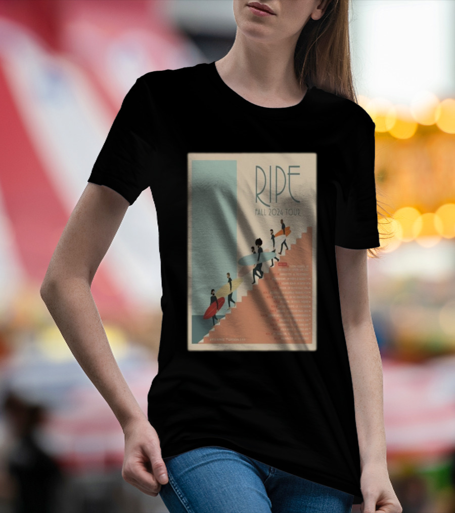 Ripe Fall 2024 Tour Vintage Surf Stairway T-Shirt
