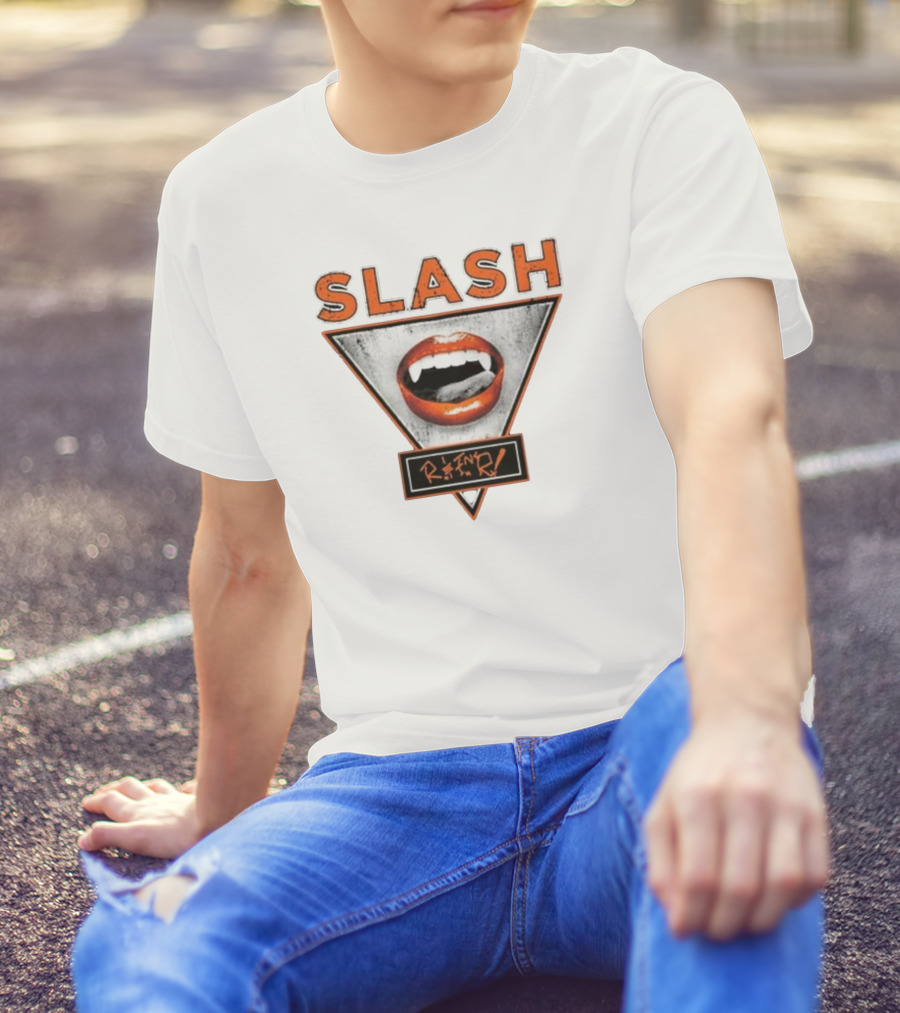 Slash Halloween 2024 Vampire Fangs T-Shirt