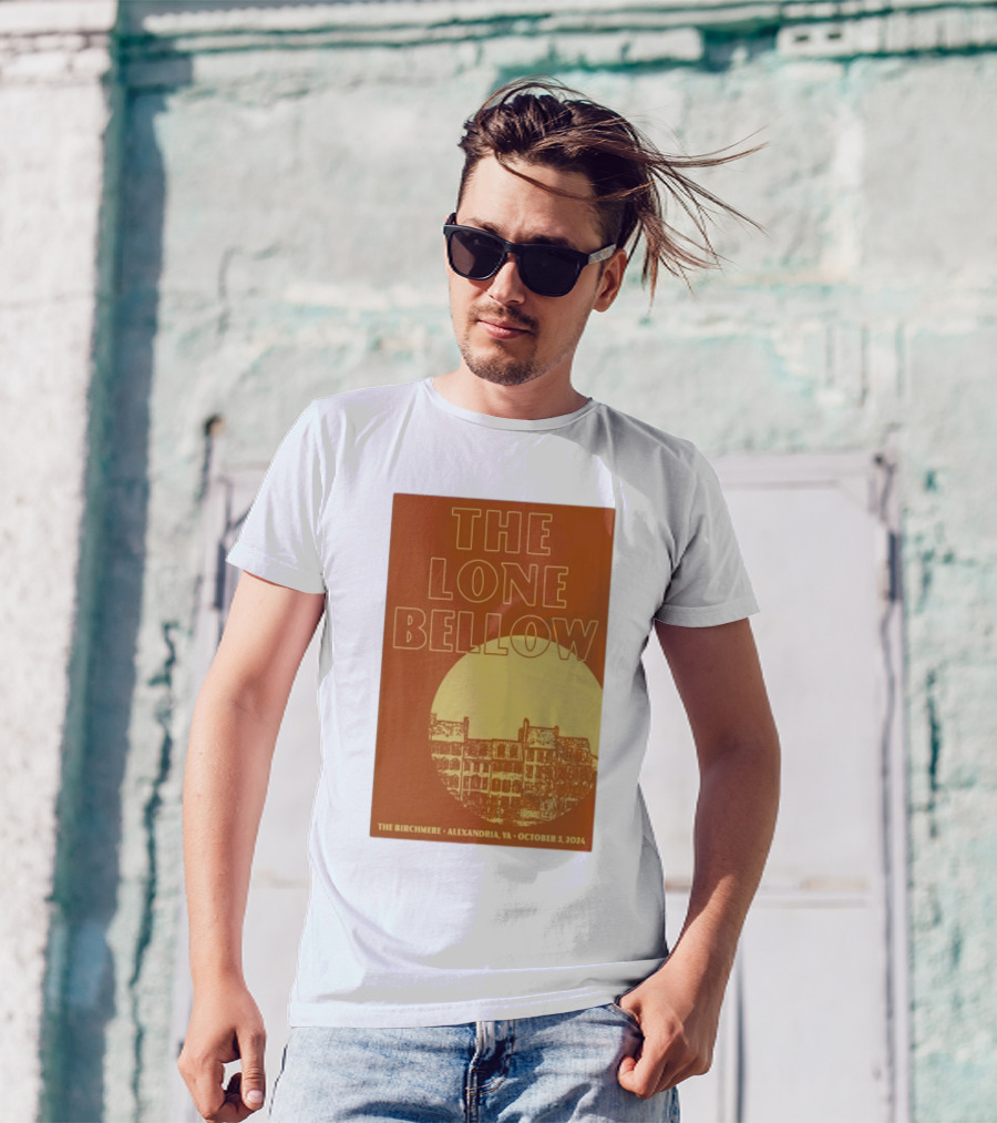 The Lone Bellow At The Birchmere Alexandria VA October 3 2024 Concert Event T-Shirt