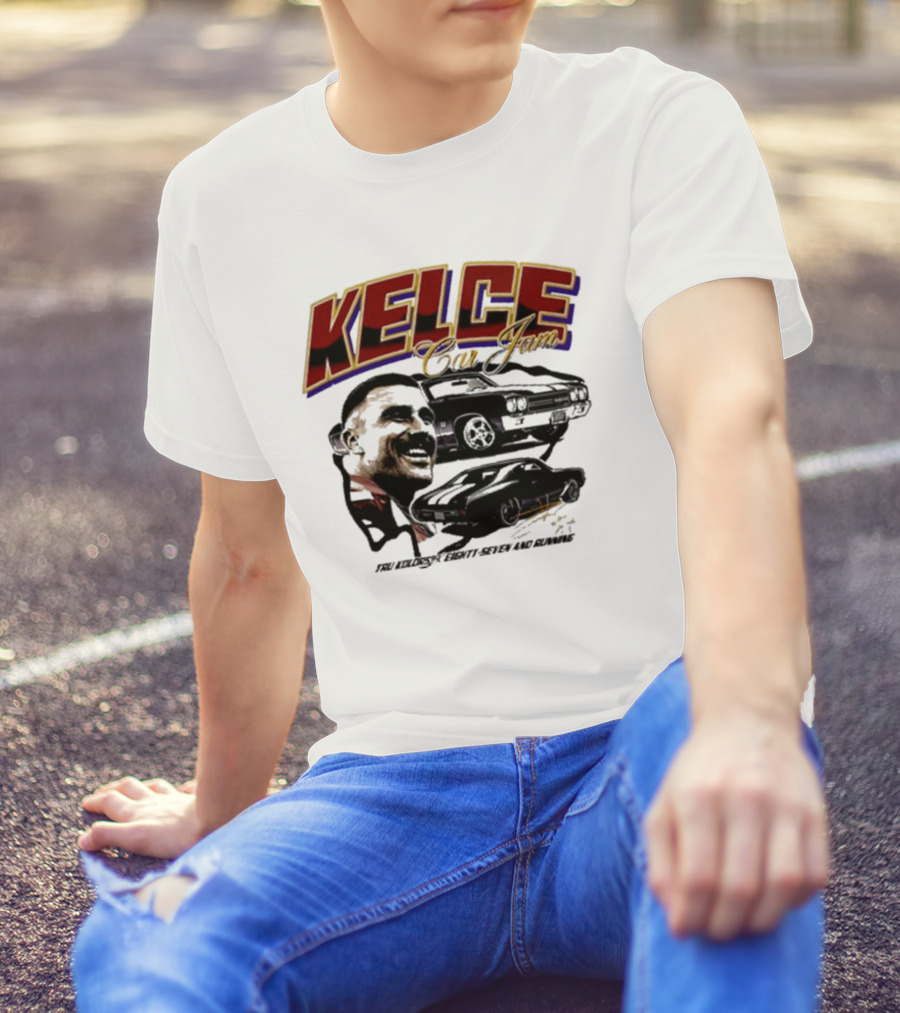 Kelce Car Jam Chevelle Seventy Seven And Running T-Shirt