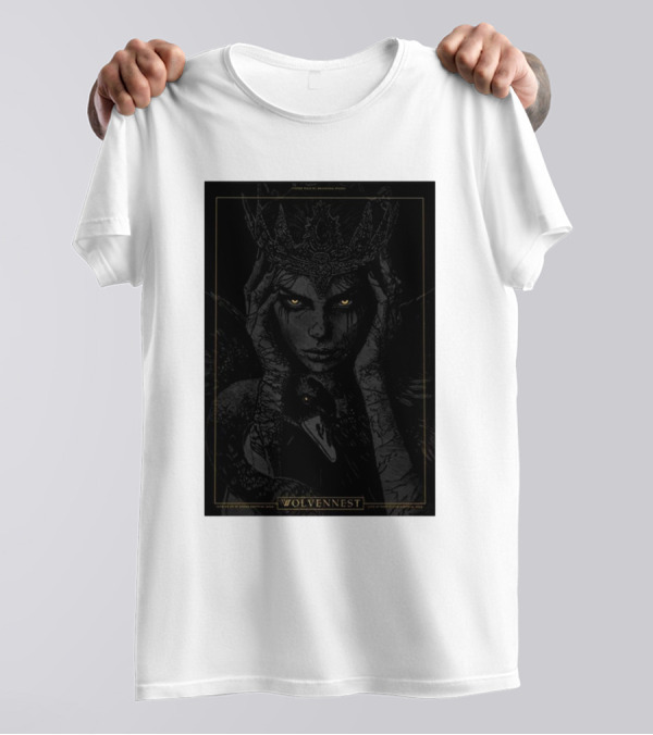 Wolvennest Mysterious Crowned Figure For Up In Smoke Festival 2024 And Keep It Low Festival 10th Anniversary T-Shirt