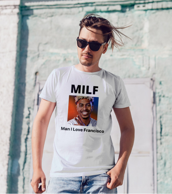 MILF Man I Love Francisco Lindor MLB New York Mets T-Shirt