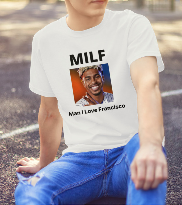 MILF Man I Love Francisco Lindor MLB New York Mets T-Shirt