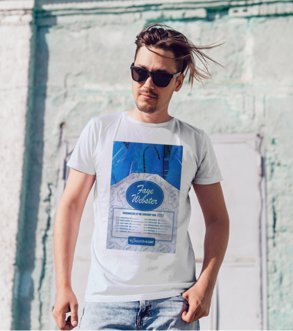 Faye Webster A Concerto In Clean Underdressed At The Symphony Tour 2025 Dates T-Shirt