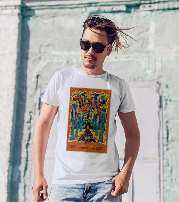 Lotus Southern Run Fall 2024 Tour Charlottesville Asheville Charleston Birmingham Huntsville Nashville Raleigh Wilmington Charlotte Richmond T-Shirt