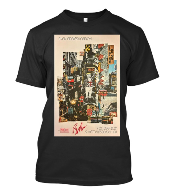 Ryan Adams London Magic The Old And The New October 7 2024 Islington Assembly Hall T-Shirt