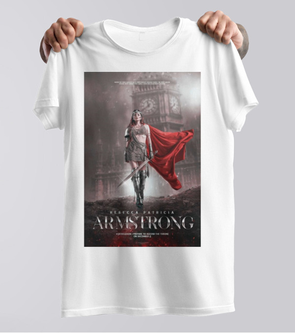 Rebecca Patricia Armstrong The Queen Prepare To Ascend The Throne December 8 T-Shirt