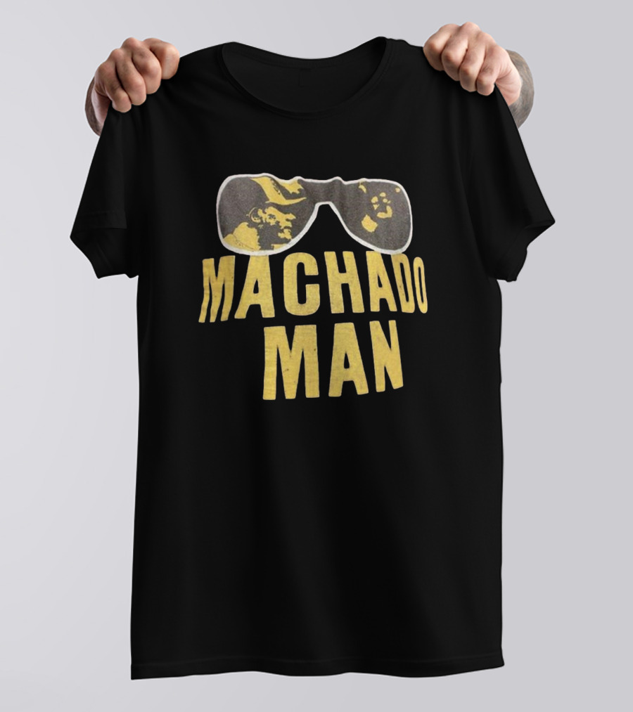 San Diego Padres MLB Machado Man 2024 Sunglasses T-Shirt