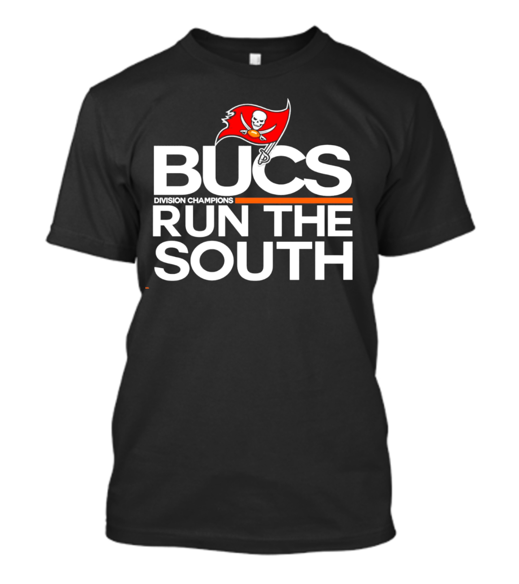 Bucs Division Champions Run The South T-Shirt