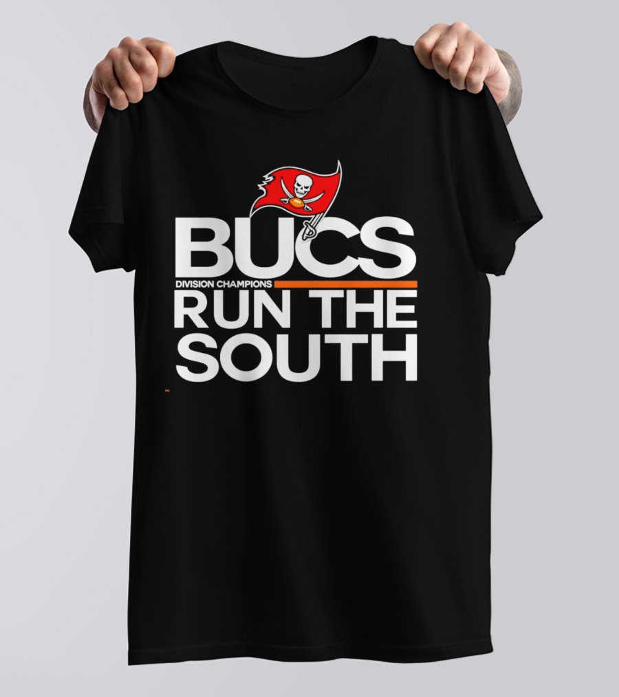 Bucs Division Champions Run The South T-Shirt