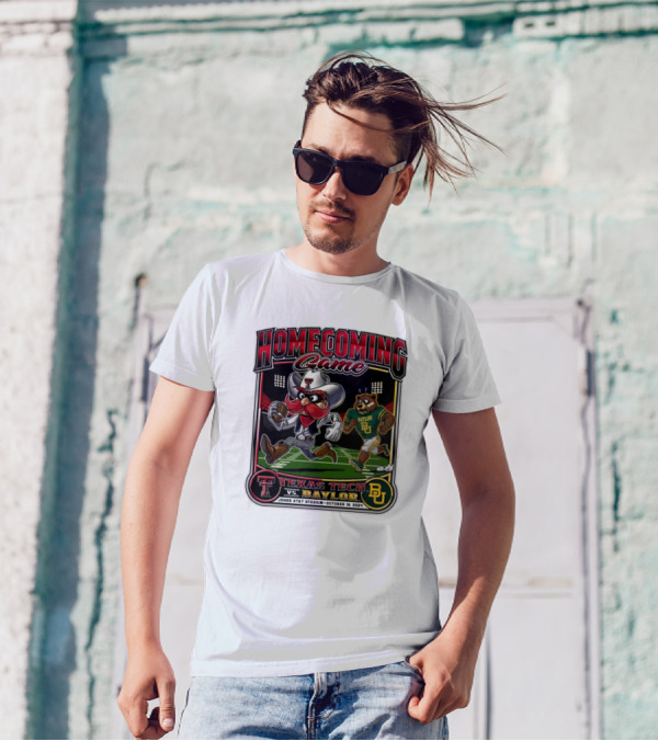 Homecoming Game Texas Tech Vs. Baylor Jones AT&T Stadium October 19 T-Shirt