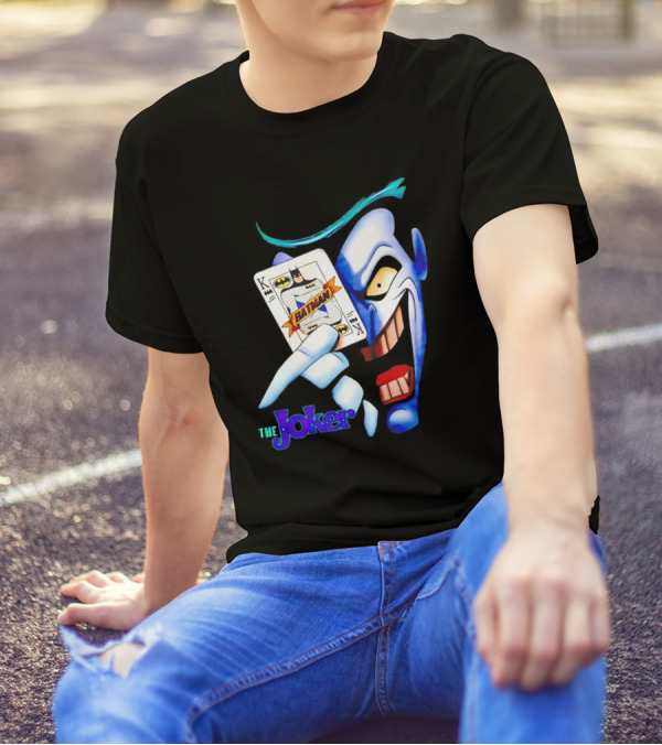 The Joker Batman Card Face T-Shirt