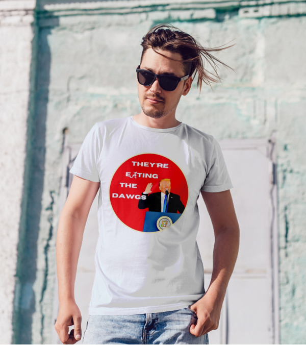Trump They're Eating The Dawgs Alabama Crimson Tide T-Shirt