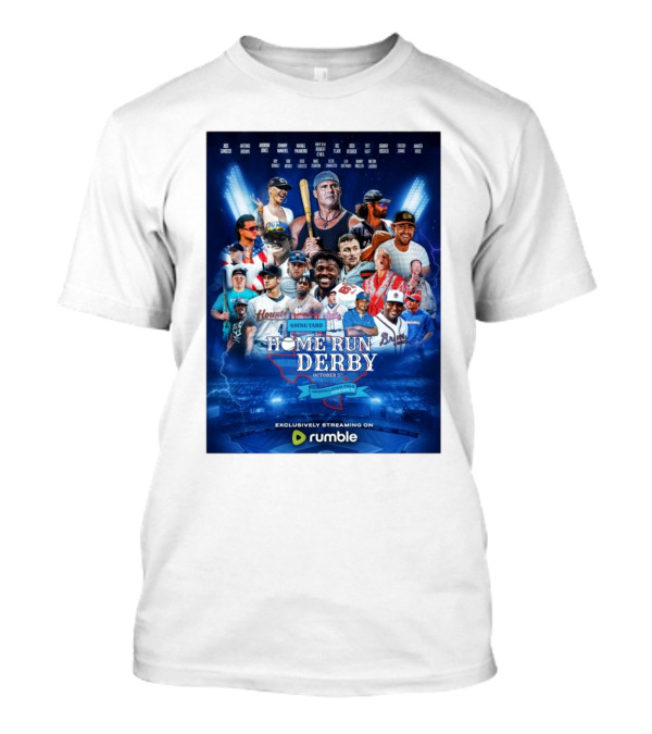 6 Hours Until Going Yard Home Run Derby October 5th Exclusively Streaming On Rumble T-Shirt
