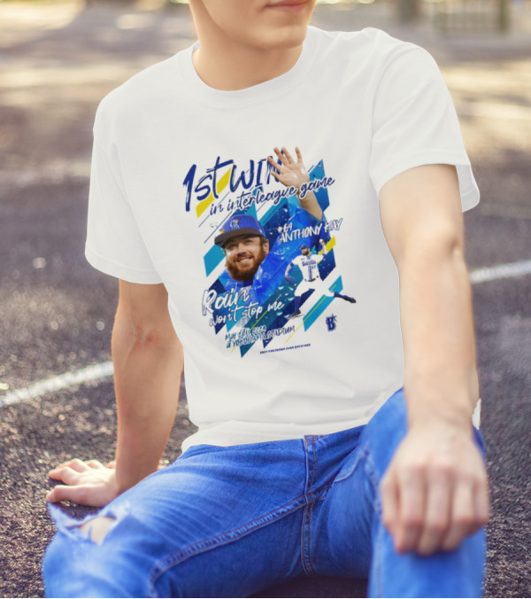 Anthony Kay 1st Win Interleague Game Rain Won’t Stop Me Victory T-Shirt