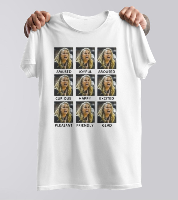 Becky Hammon Amused Joyfull Aroused Curious Happy Excited Pleasant Friendly Glad T-Shirt