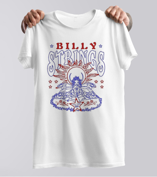 Billy Strings Fairy Pall Toce Star 2024 Psychedelic T-Shirt