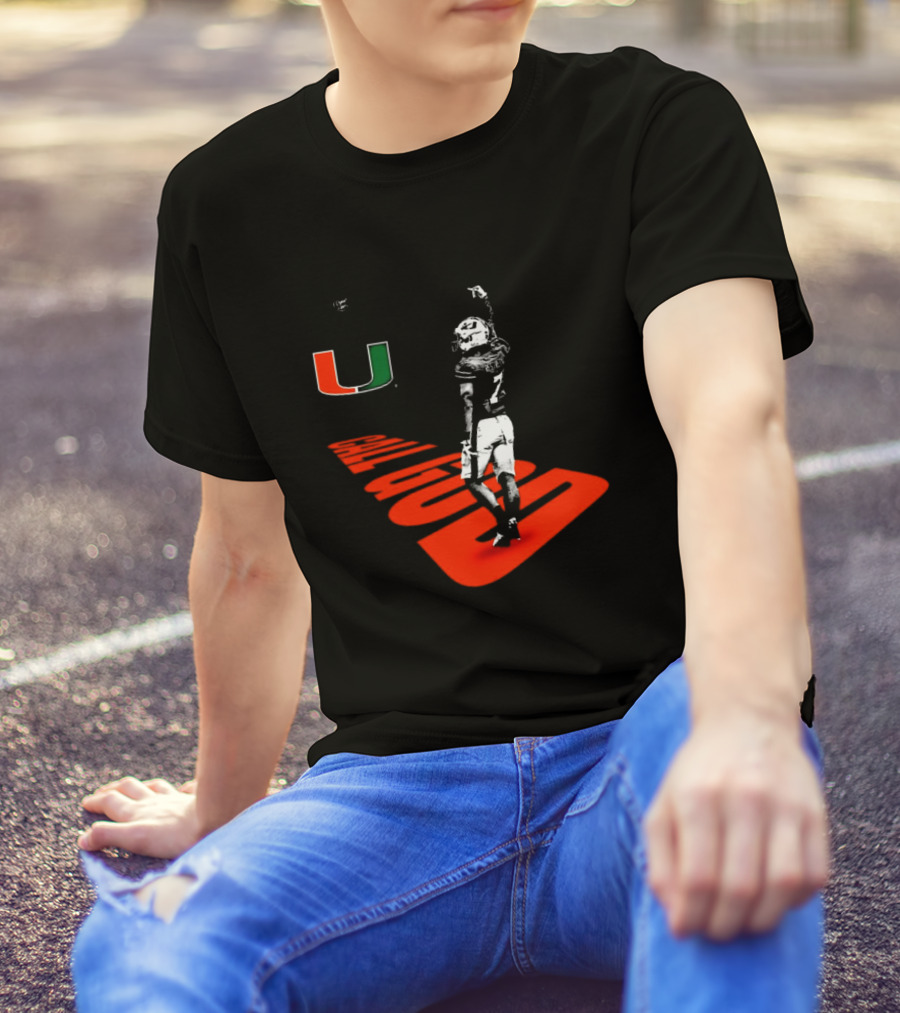 Dyme Lyfe NIL Xavier Restrepo Miami Hurricanes Call God U T-Shirt
