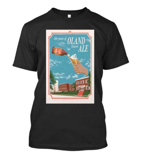 100 Years Of Oland Export Ale Nova Scotia Brewery Celebration T-Shirt