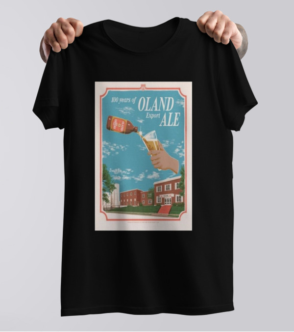 100 Years Of Oland Export Ale Nova Scotia Brewery Celebration T-Shirt