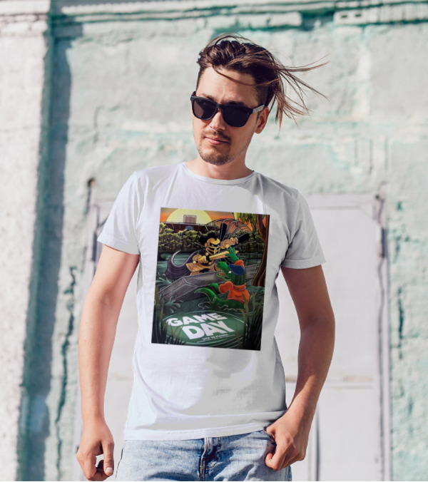 Game Day UCF Vs Florida Gators Knight And Gator Showdown October 5 T-Shirt