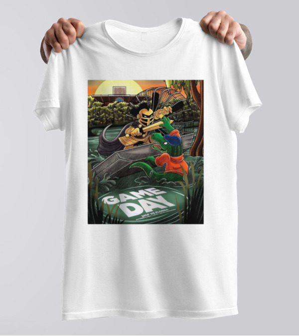 Game Day UCF Vs Florida Gators Knight And Gator Showdown October 5 T-Shirt