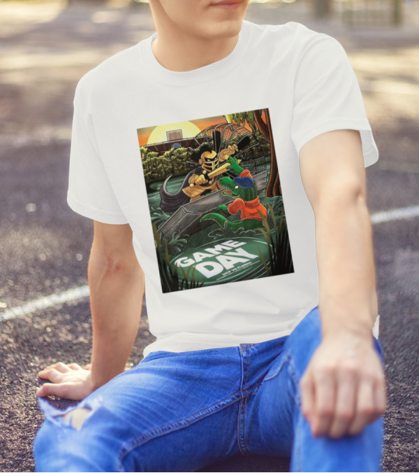 Game Day UCF Vs Florida Gators Knight And Gator Showdown October 5 T-Shirt