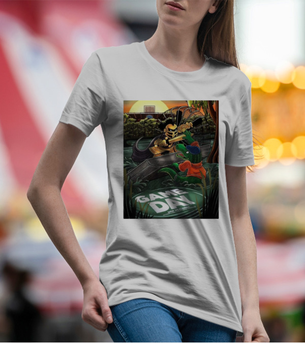 Game Day UCF Vs Florida Gators Knight And Gator Showdown October 5 T-Shirt