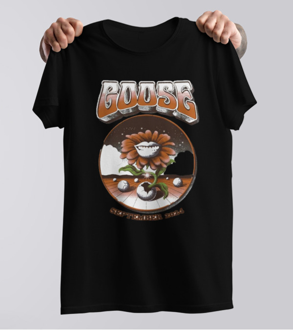 Goose Flowermouth September 2024 Tour T-Shirt