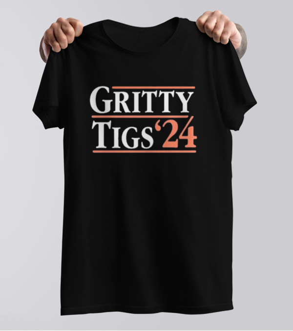 Gritty Tigs 2024 Election Campaign T-Shirt