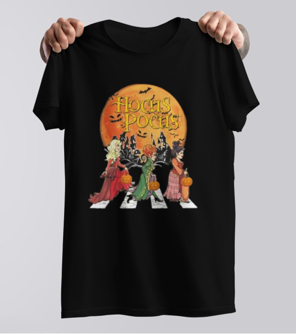 Hocus Pocus Witches Happy Walking Halloween T-Shirt