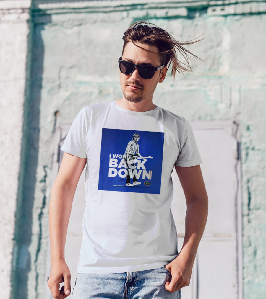 I Won’t Back Down Tom Petty Florida Gators T-Petty Signature T-Shirt