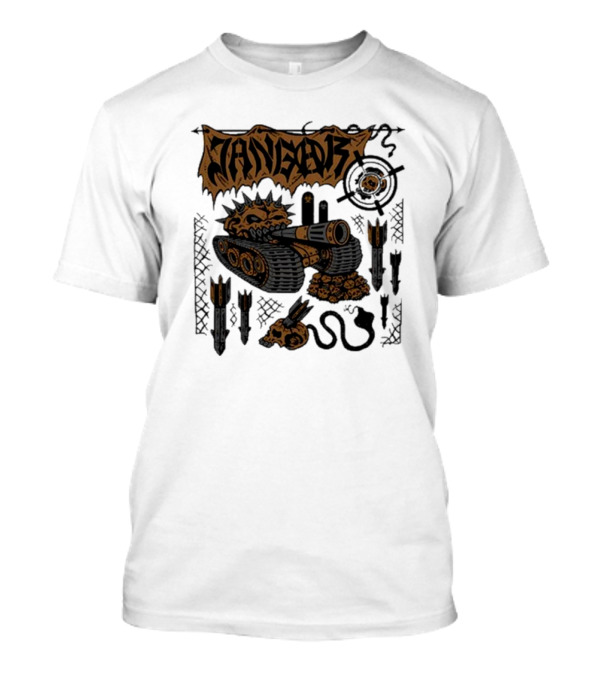 Jangar Demagog Heavy Metal Tank Skull T-Shirt