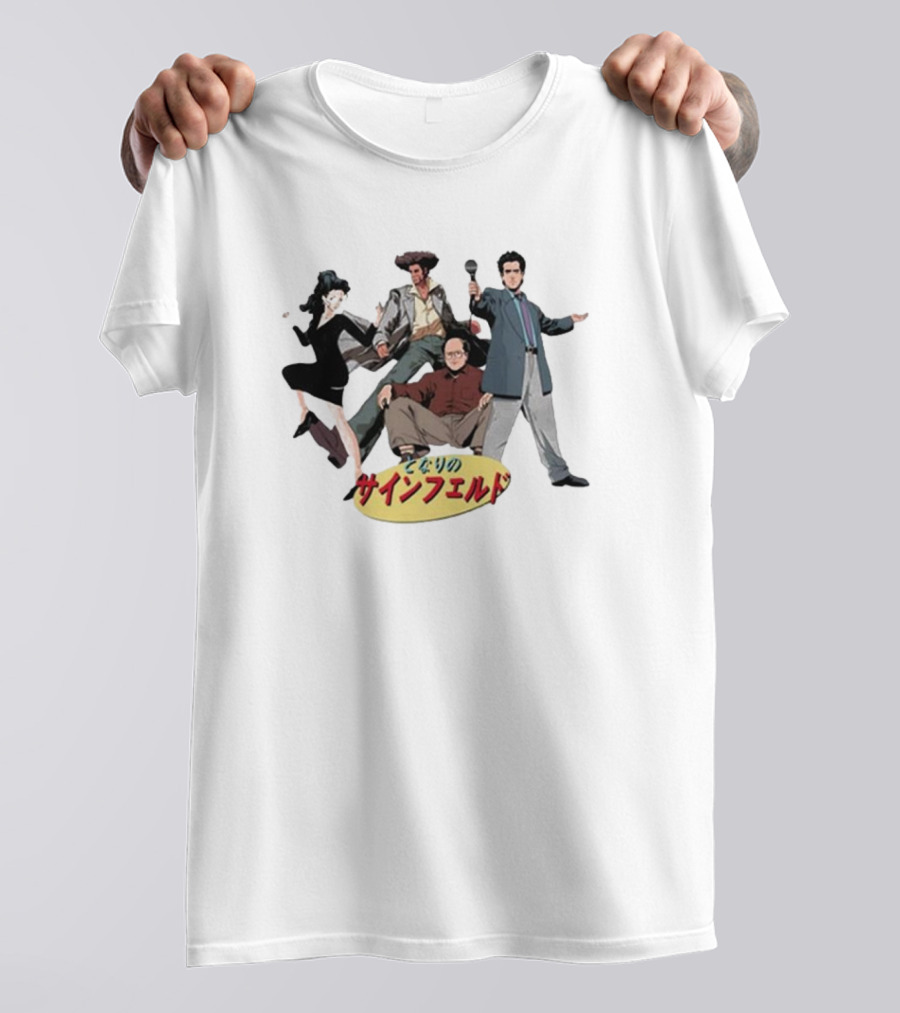 K Thor Jensen Japanese 90s Sitcom Style Characters T-Shirt