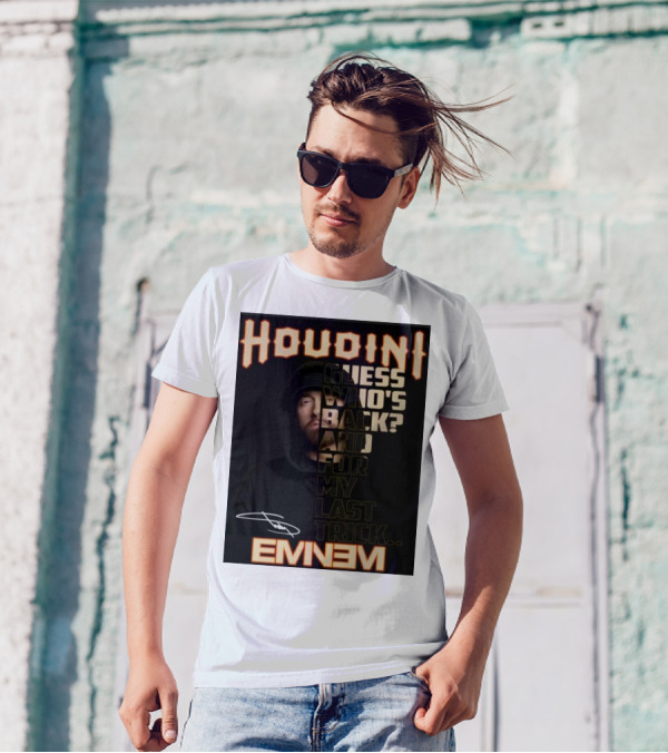 Houdini Eminem Guess Who's Back And For My Last Trick Signature T-Shirt