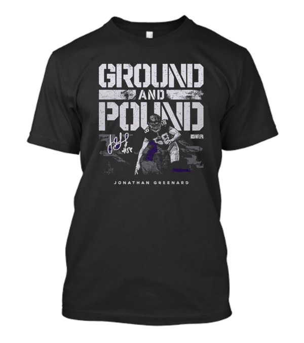 Jonathan Greenard Ground And Pound NFLPA Minnesota Vikings T-Shirt