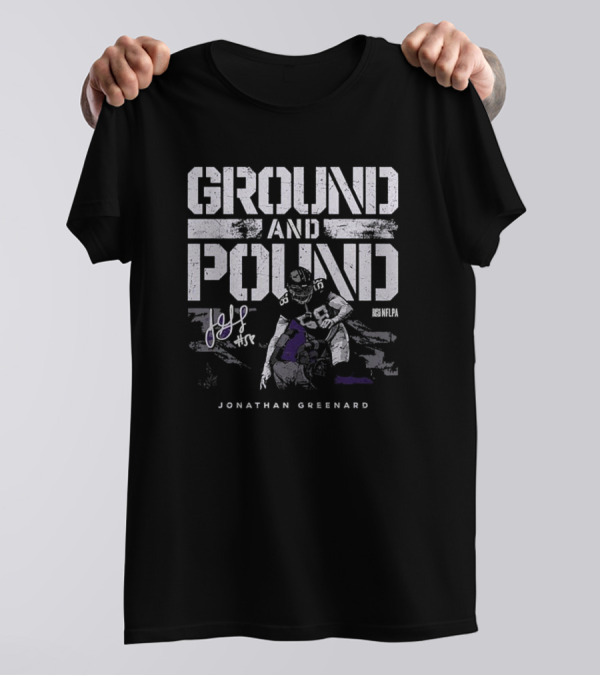 Jonathan Greenard Ground And Pound NFLPA Minnesota Vikings T-Shirt