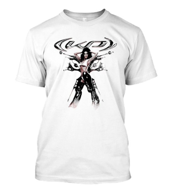 Katy Perry Woman's World 2024 Edgy Fashion Pose T-Shirt