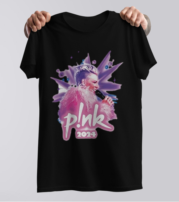 PNk 2024 Airbrush Tour Feathered Performance Iconic T-Shirt