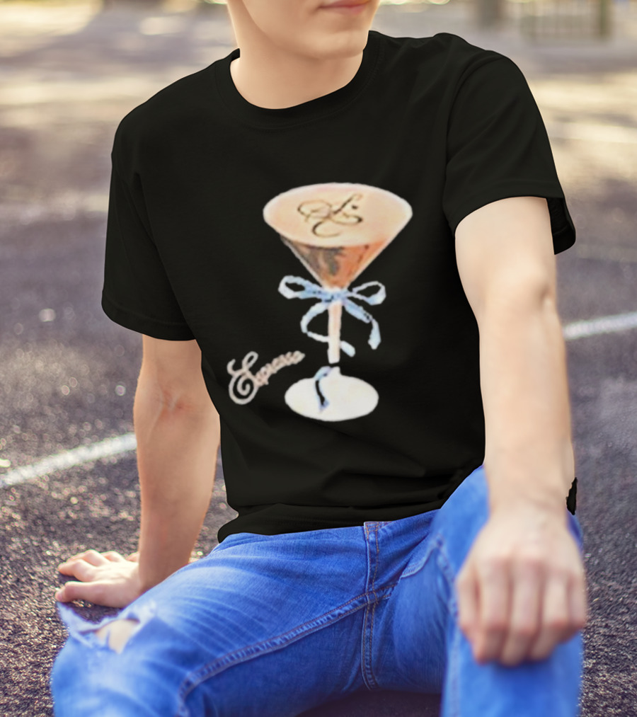Sabrina Carpenter Espresso Martini With Ribbon Bow T-Shirt