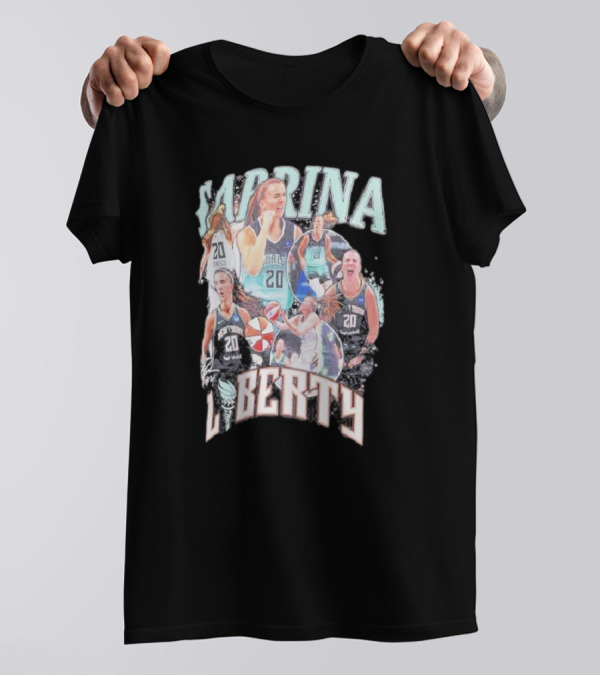Sabrina Ionescu New York Liberty 2024 Basketball Collection T-Shirt