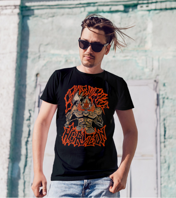 Demonic Death Horizon Warrior T-Shirt