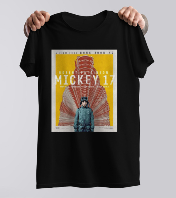 A Film From Bong Joon Ho Robert Pattinson Mickey 17 T-Shirt