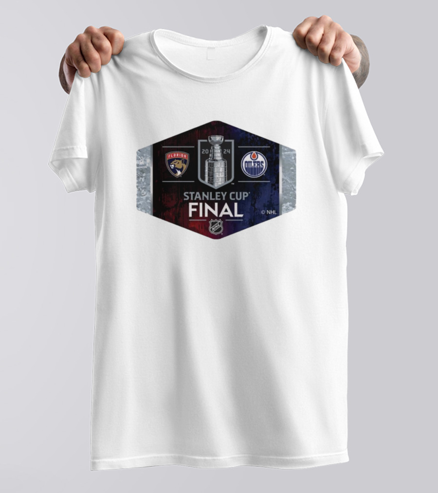 Florida Panthers Vs. Edmonton Oilers 2024 NHL Stanley Cup Final T-Shirt