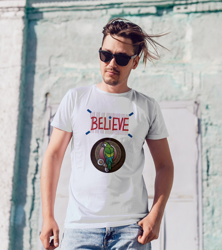Believe Game Sound Red October At The Parrot Philadelphia Phillies T-Shirt