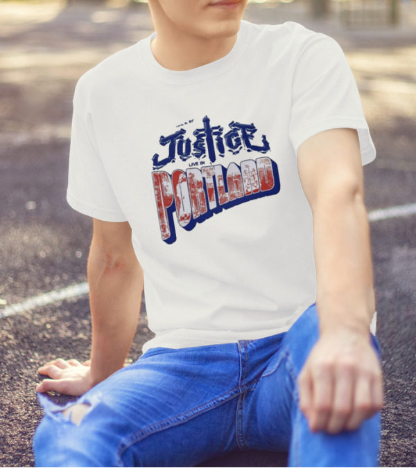 Justice Portland Live Event Survivors Edition T-Shirt