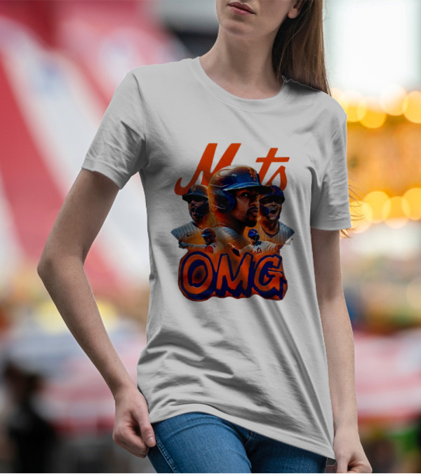 MLB New York Mets OMG 2024 NLCS T-Shirt