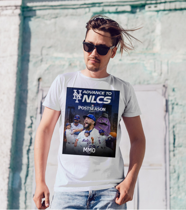 New York Mets Advance To NLCS Postseason 2024 MMO T-Shirt
