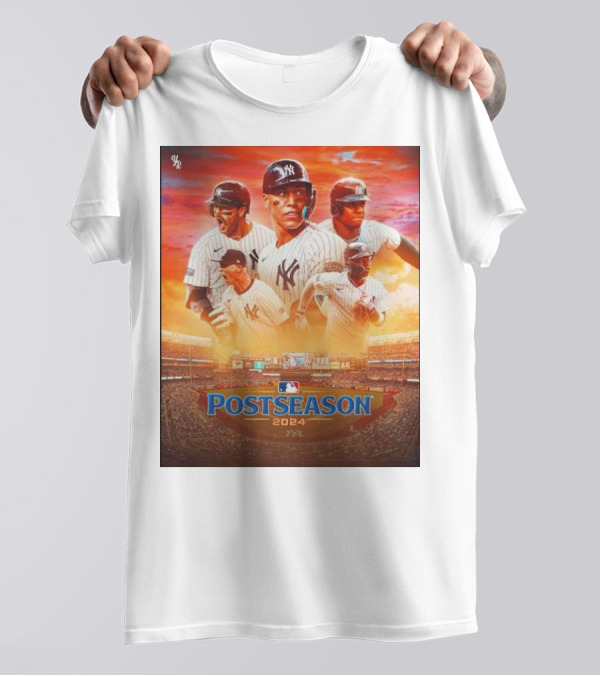 New York Yankees Players 2024 Postseason Champions T-Shirt